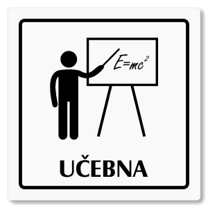 Učebna, 80x80mm, bílá, Arizona